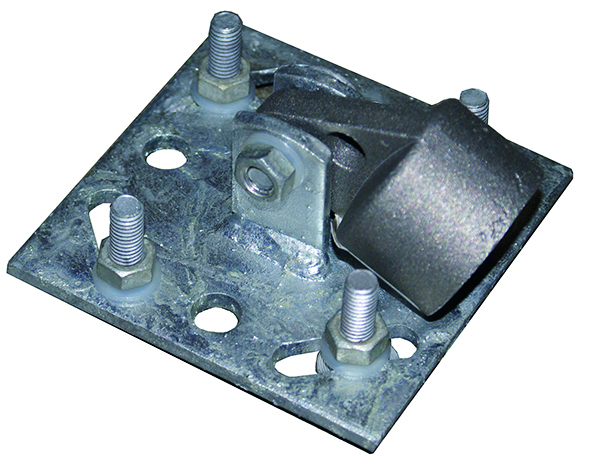 694779 MONTAGEFUß FEUERVERZINKT F.ZS 34MM HADRA