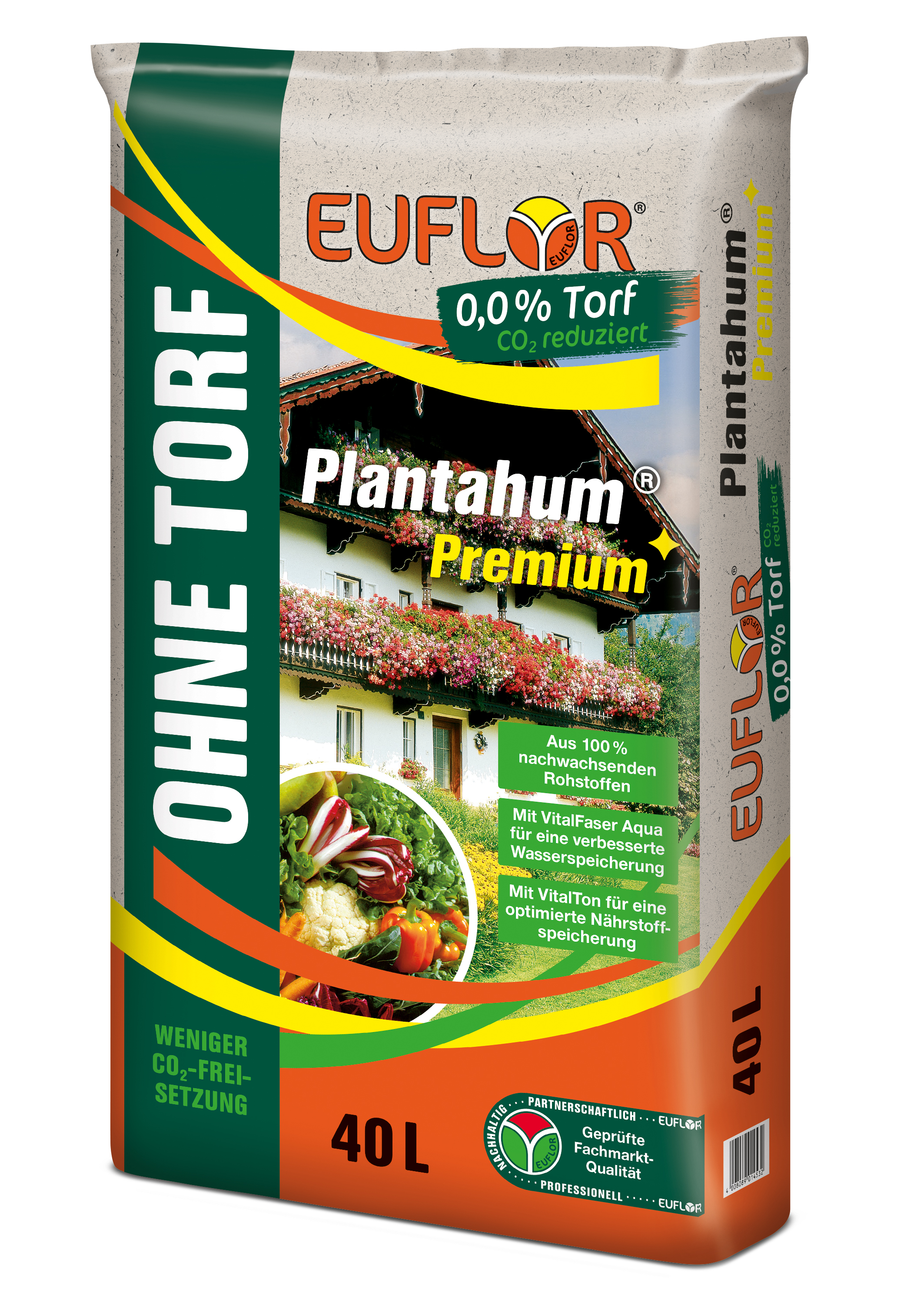Euflor Plantahum Premium, 40L