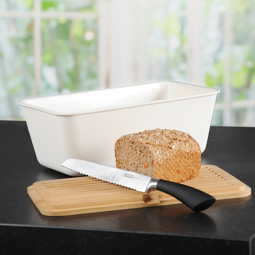 Kesper Brotbox, Kunststoff (pp), weiß, 35 x 20 x 13,5 cm Kesper Brotbox, Kunststoff (pp), weiß, 35 x 20 x 13,5 cm
