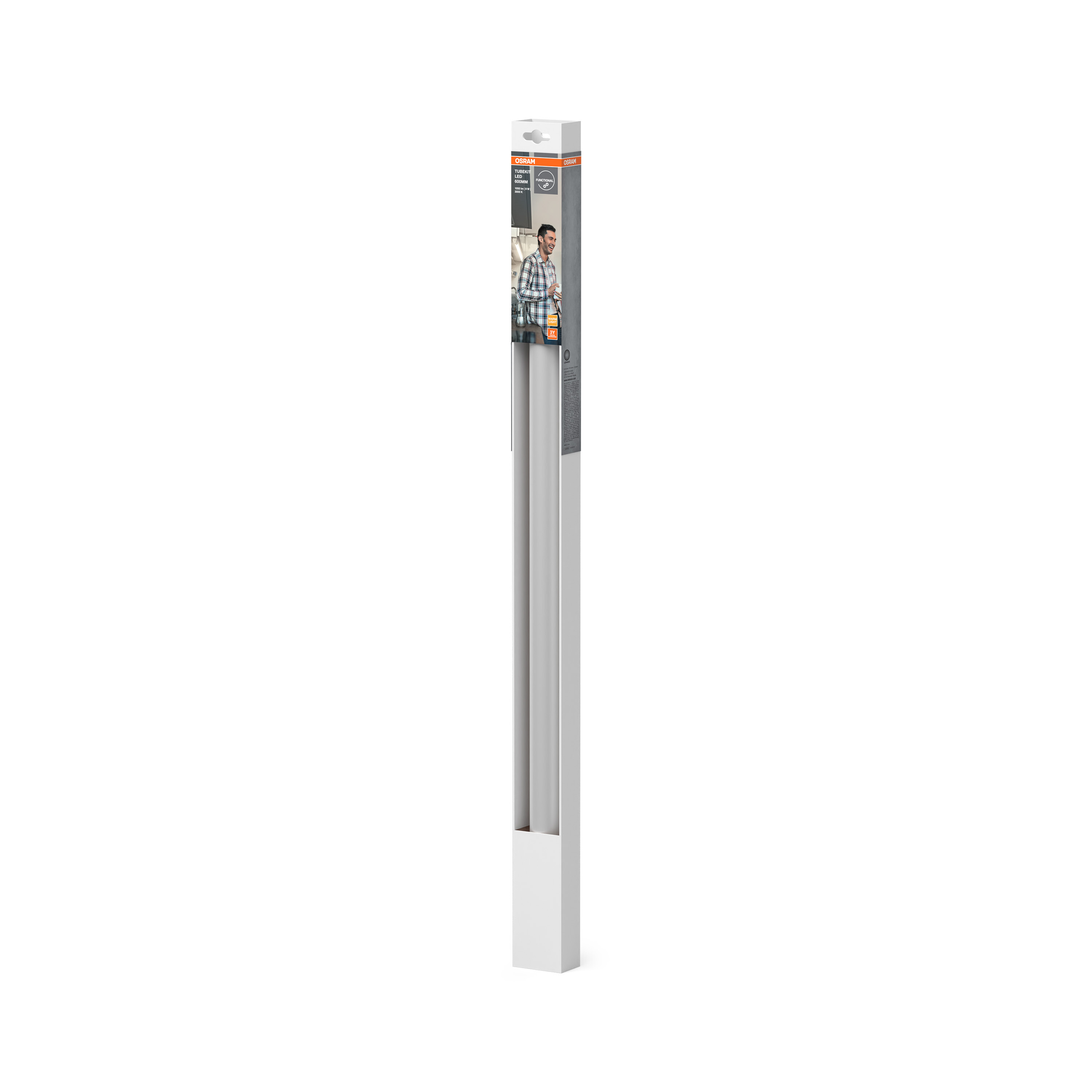 Osram Mobile LED-Lichtleiste "TubeKIT LED", 600 mm, 8.9W, 3000K
