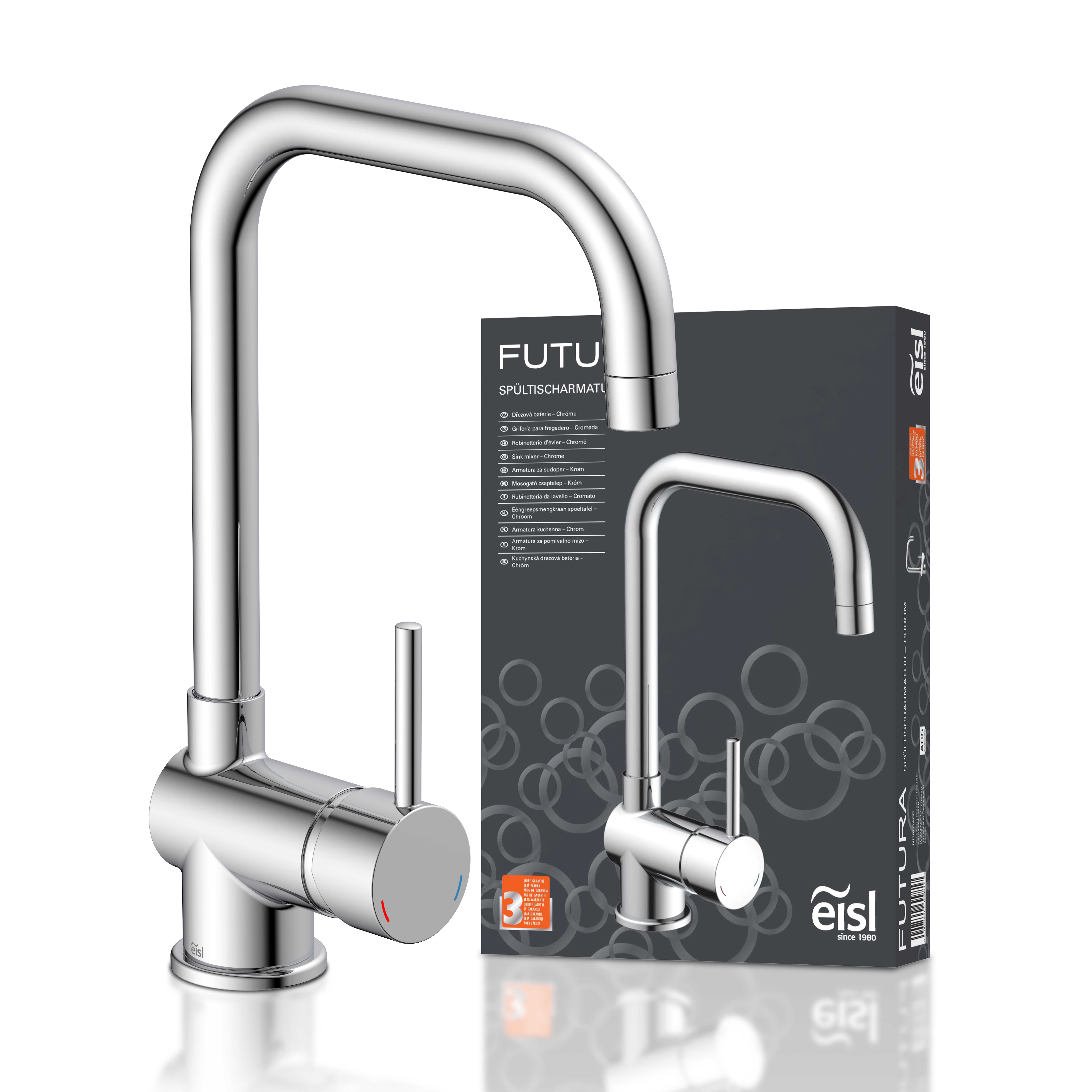 Schütte Spültischarmatur Futura, Chrom Schütte Spültischarmatur Futura, Chrom