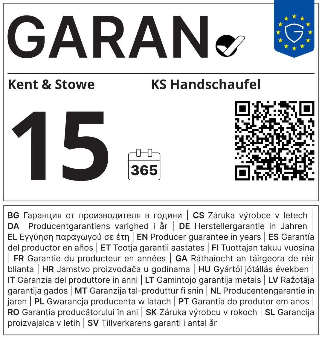 Kent & Stowe Handschaufel