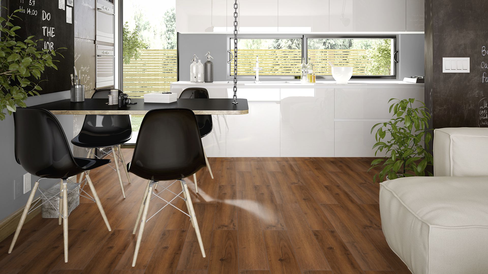 230493_5 Classen Laminatboden Oak Dark Brown