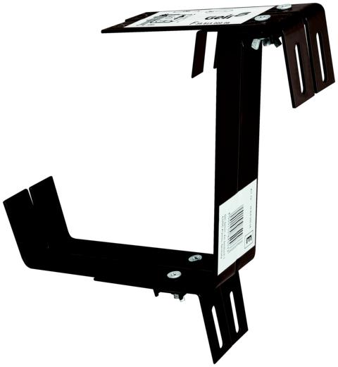 485154-3981400008-L BLUMENKASTENHALTER TYP E BRAUN      GELI