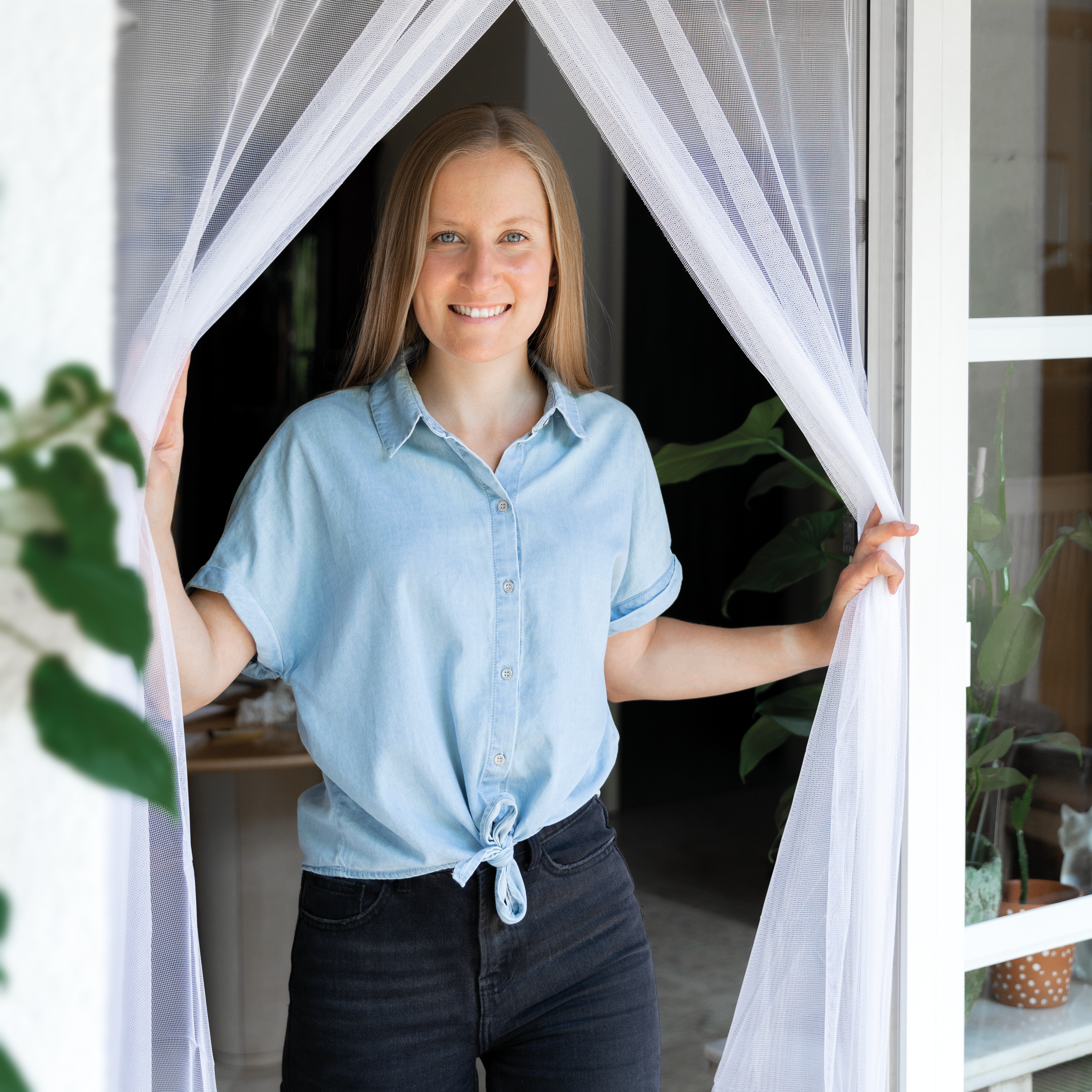 Schellenberg Fliegengitter für Tür 140 x 240 cm weiß Schellenberg Fliegengitter für Tür 140 x 240 cm weiß