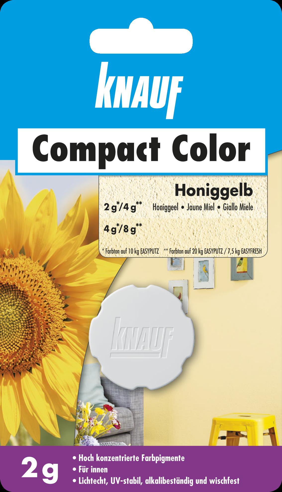 Knauf Compact-Color, Honiggelb