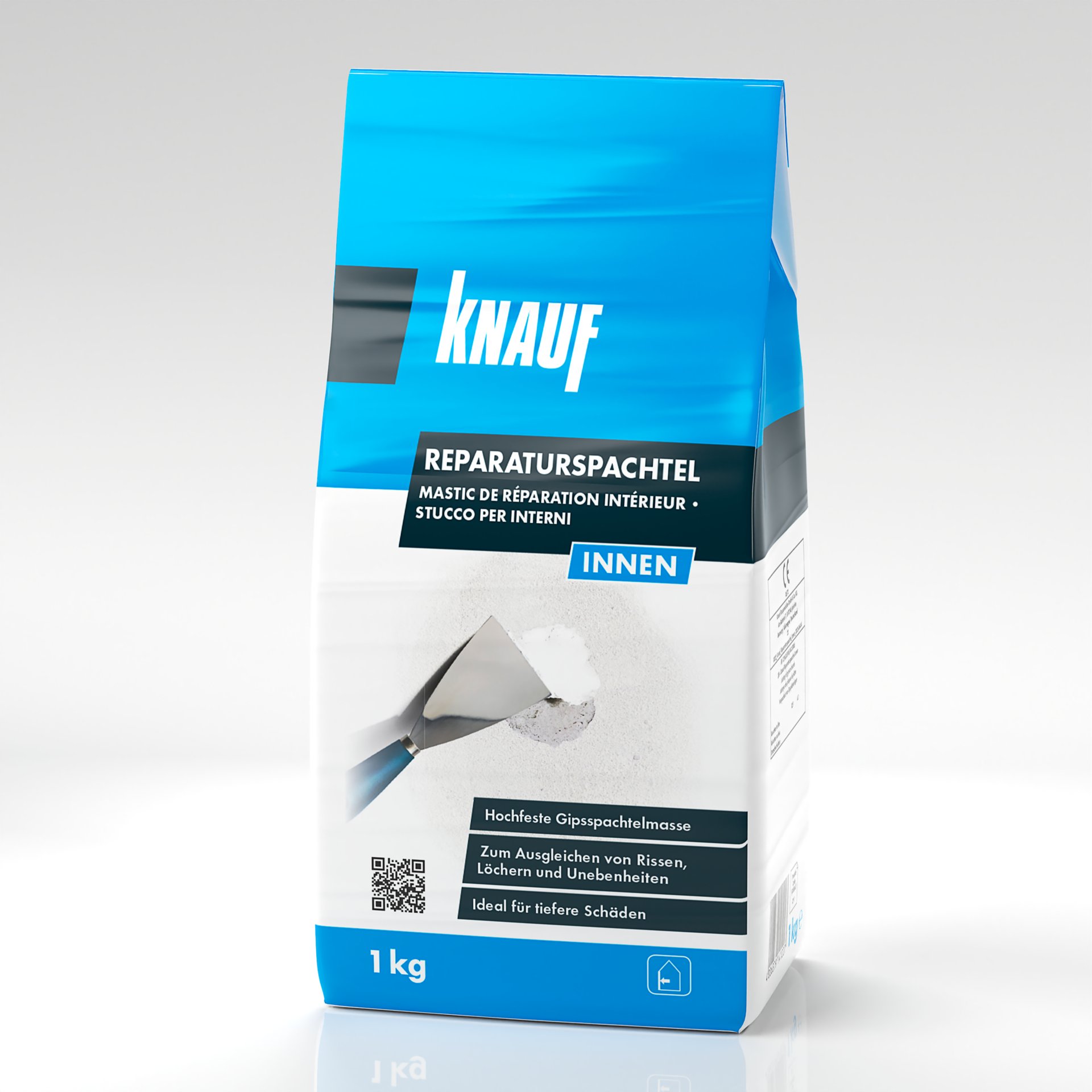 Knauf reparaturspachtel innen, 1 kg Knauf reparaturspachtel innen, 1 kg