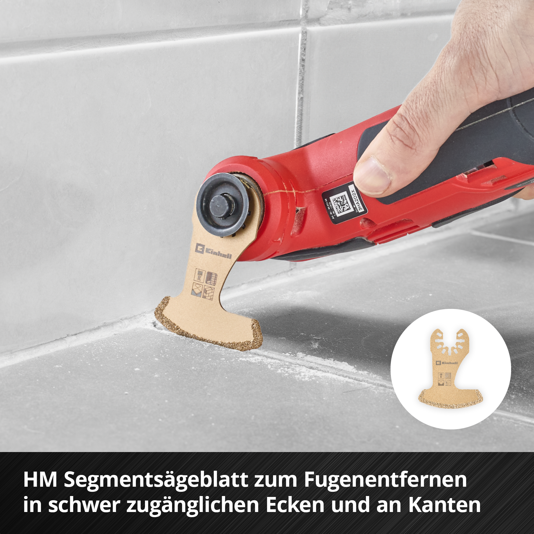 Einhell XL-PLUS-CASE Multitool-Set mit Universalaufnahme, 10-tlg. 
