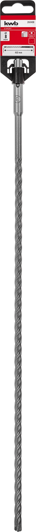 Kwb Hammerbohrer HB4X, 8 x 460 mm SB