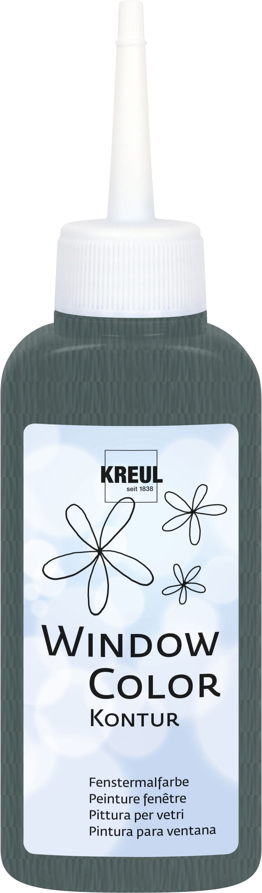 42771_KREUL_WindowColor_Kontur_Grau_80ml_RGB Window Color