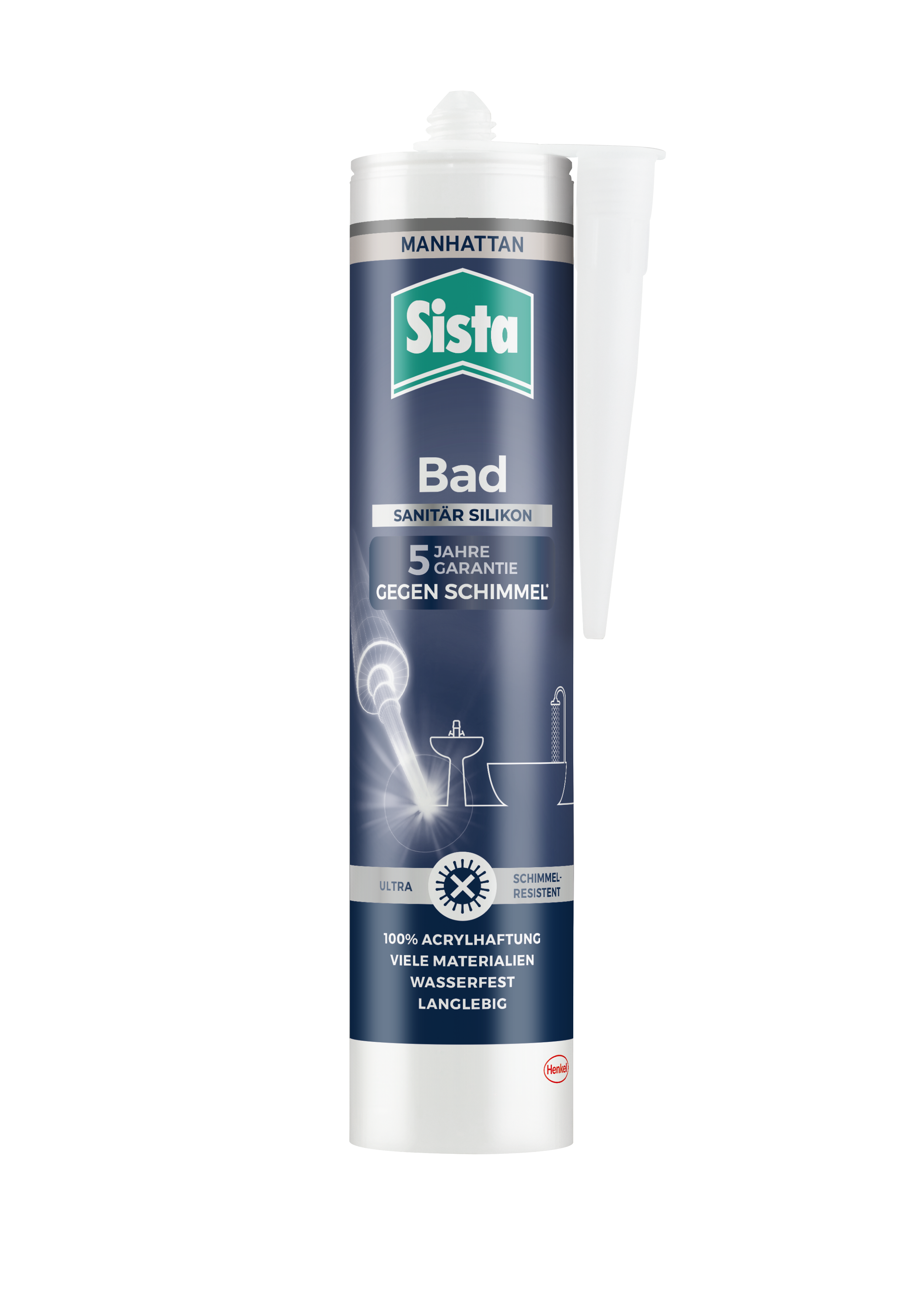 Sista Bad Schimmelblocker Silikon, manhattan, 280 ml