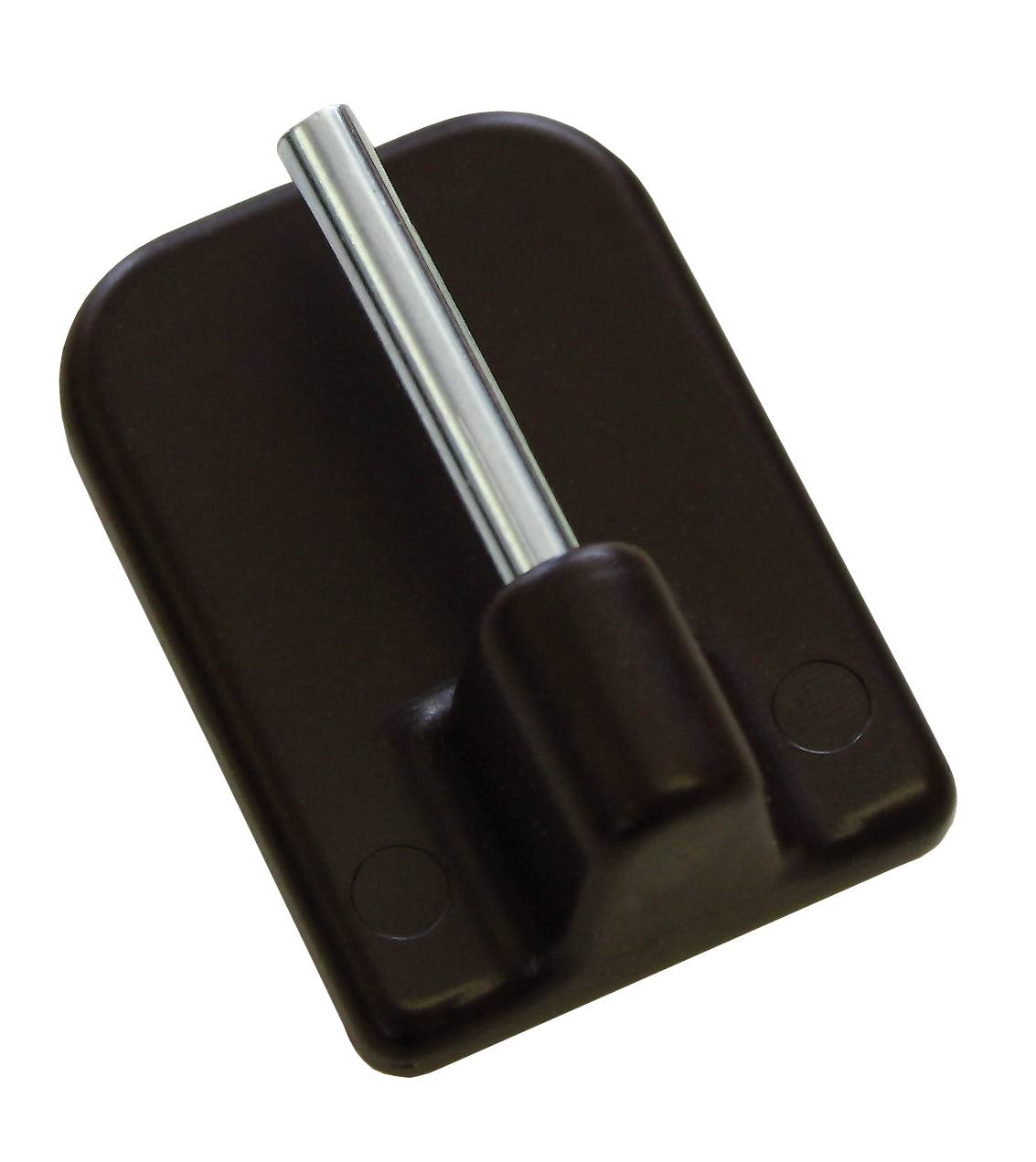 098110_01 GARDINIA KLEBEHAKEN F. VITRAGESTANGE BRAUN