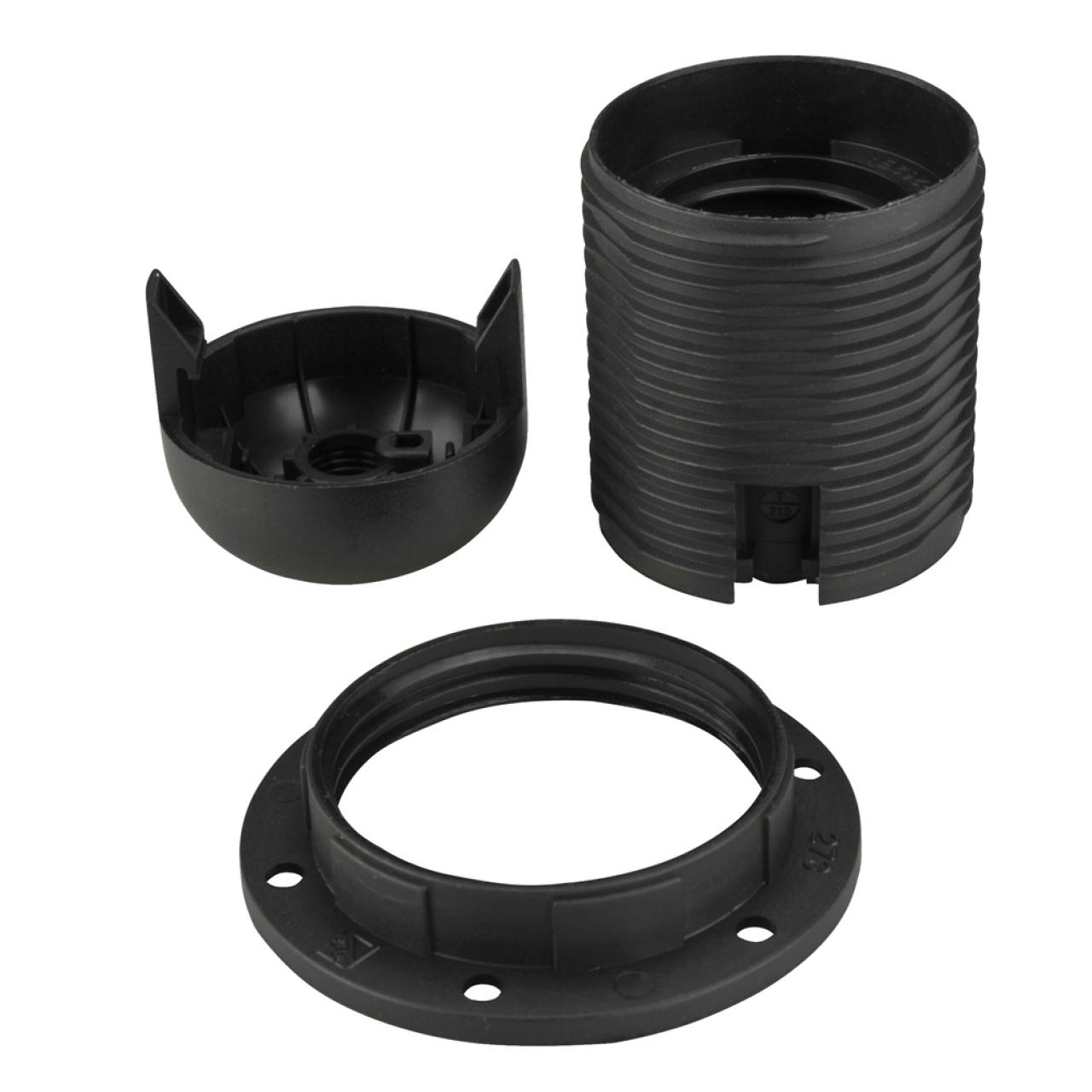 332465  FASSUNG E27 MIT SCHRAUBRING SW