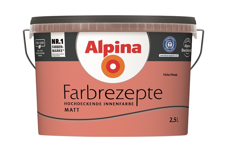 Alpina Farbrezepte Hula Hoop, 2,5L