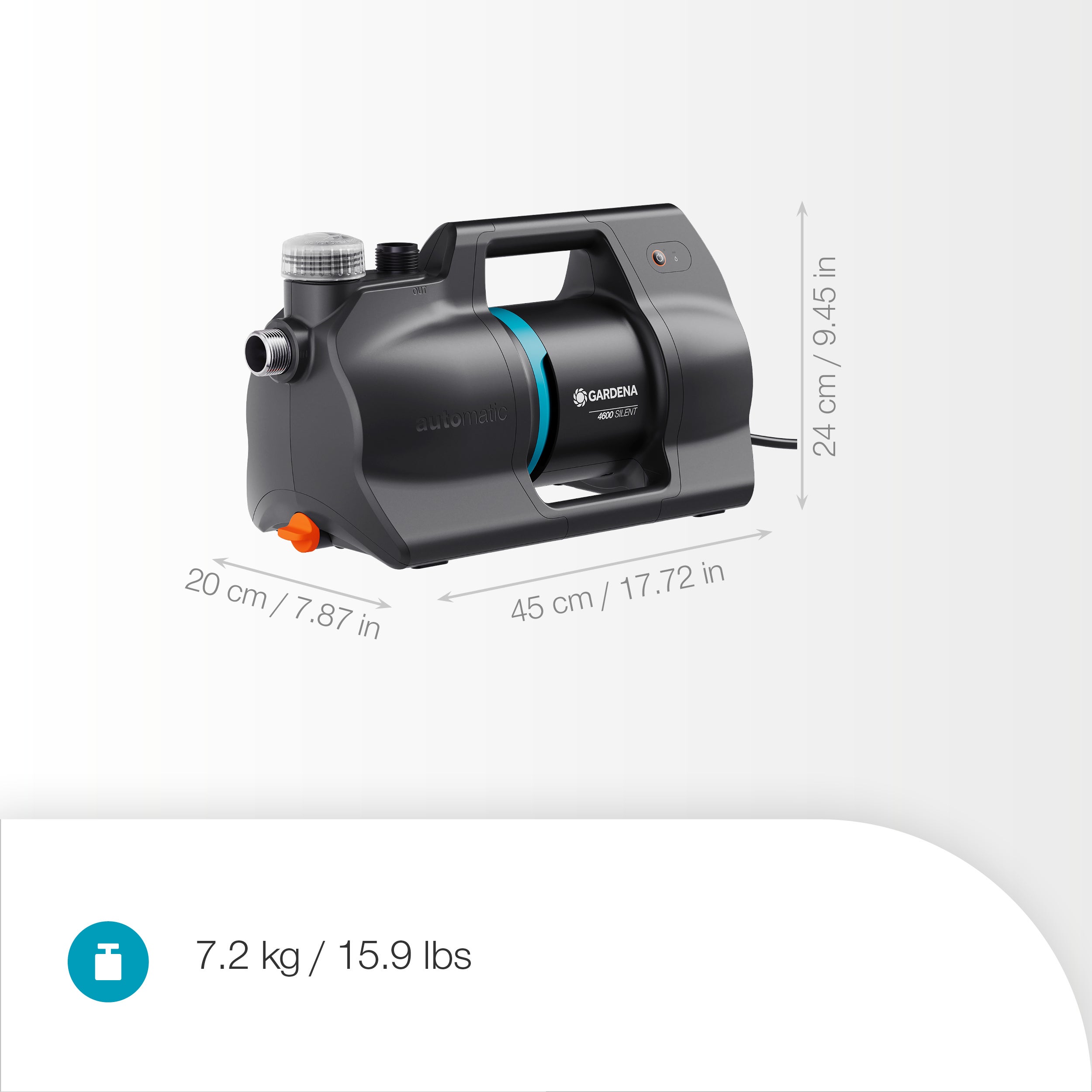 Gardena Haus- & Gartenautomat 4600 Silent