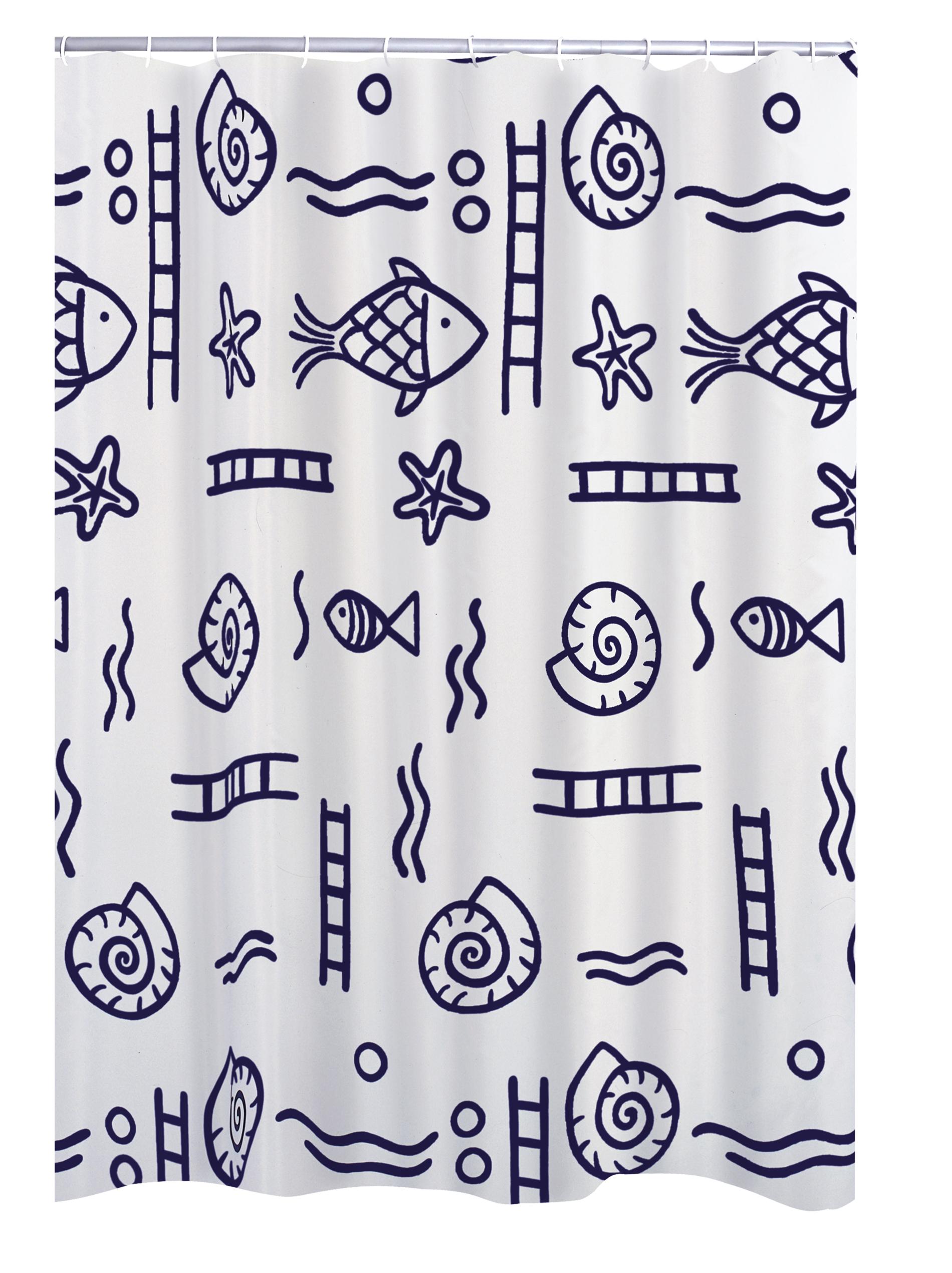 141297-1   TEXTIL-DUSCHVORHANG 240X180 CM NEPTUN