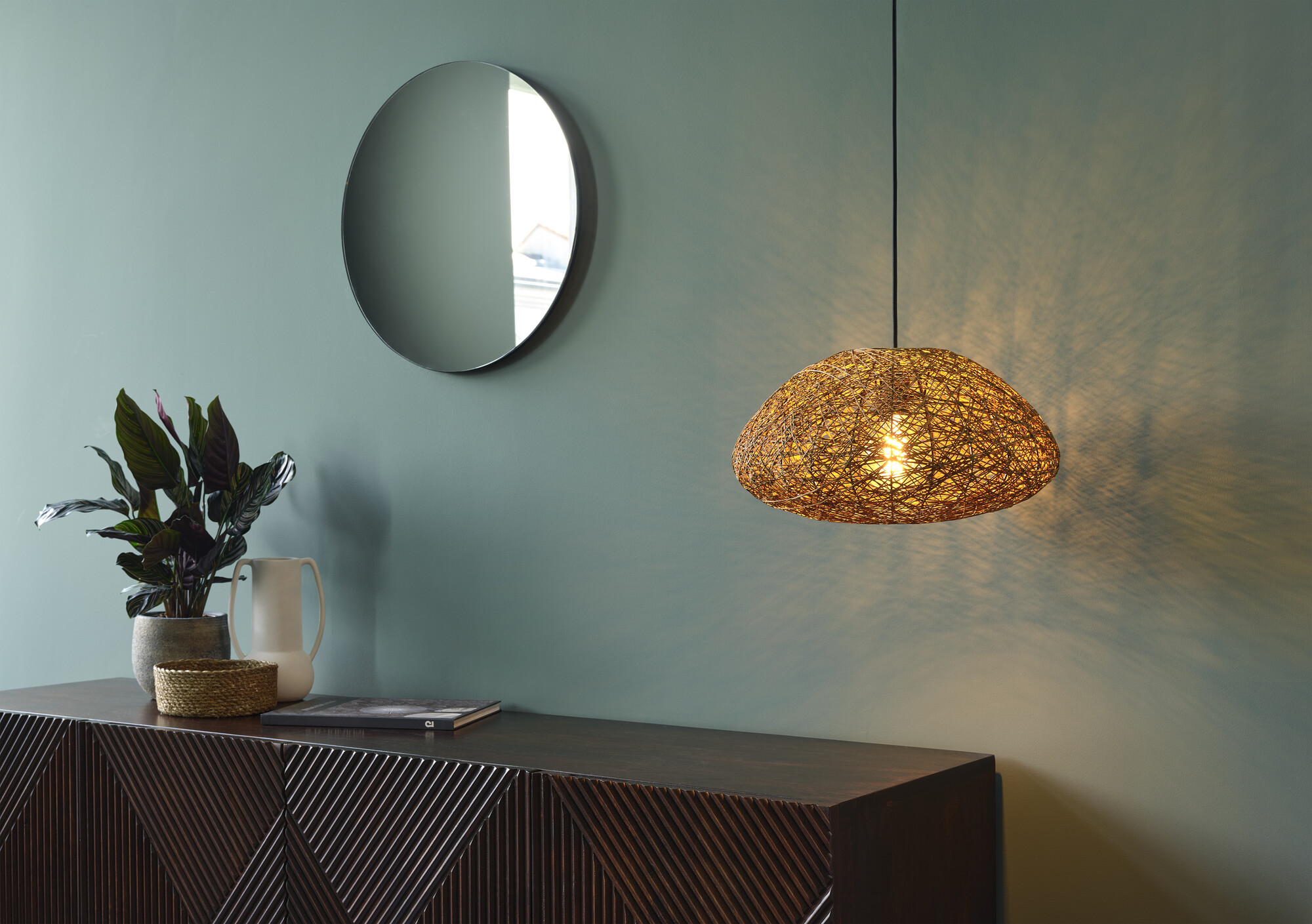 Osram Decor Pendelleuchte Pendant, 1xE27, schwarz
