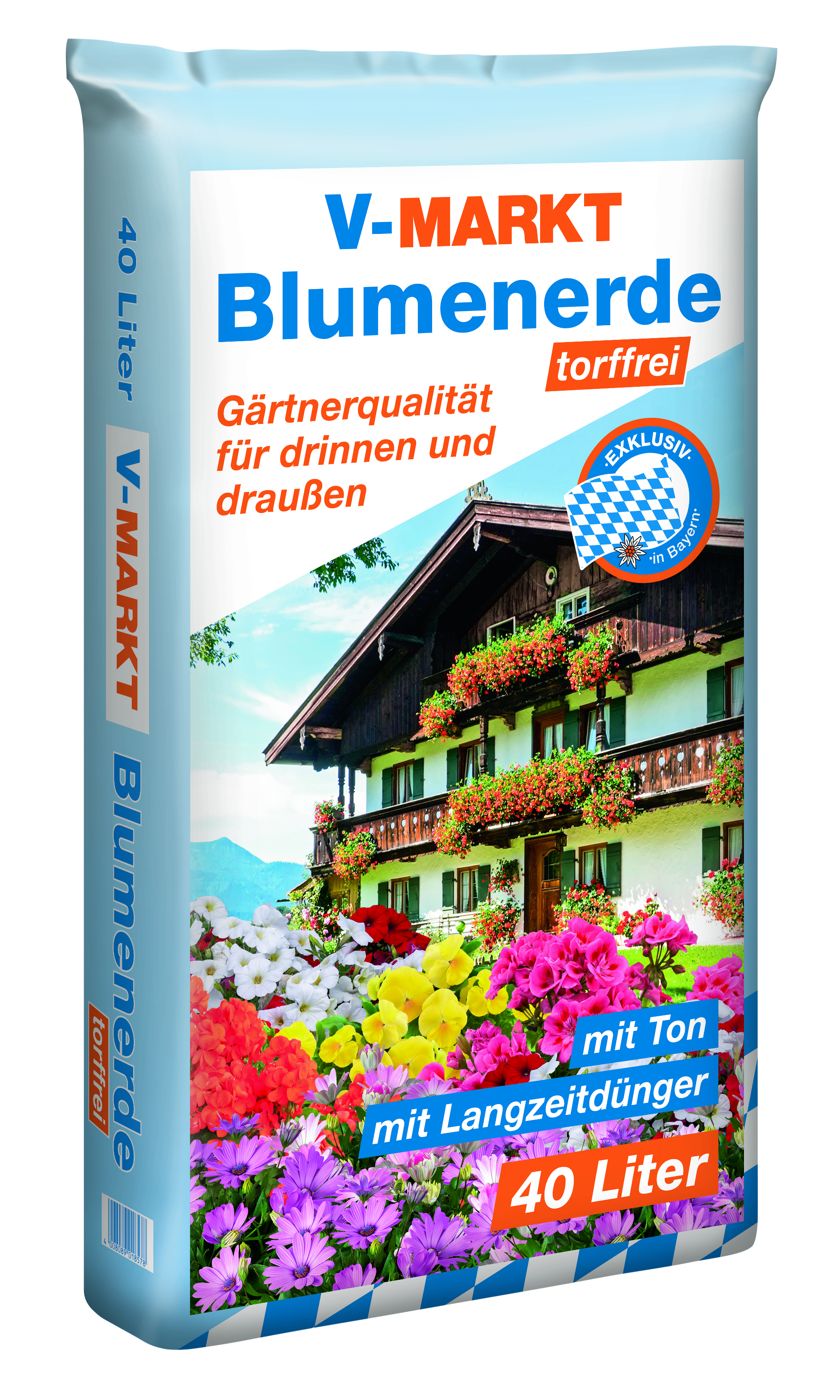 V-Markt Blumenerde torffrei, 40 L V-Markt Blumenerde torffrei, 40 L