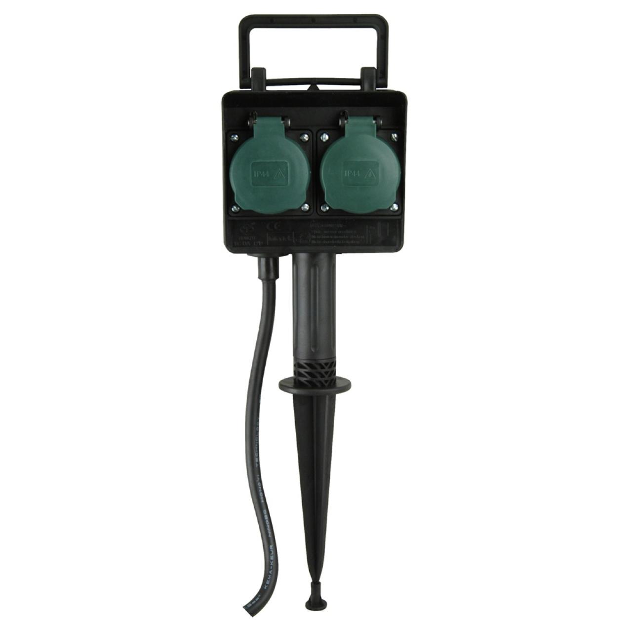 108863 ERDSPIESS MIT DOPPELSTECKER H07RN-F3G