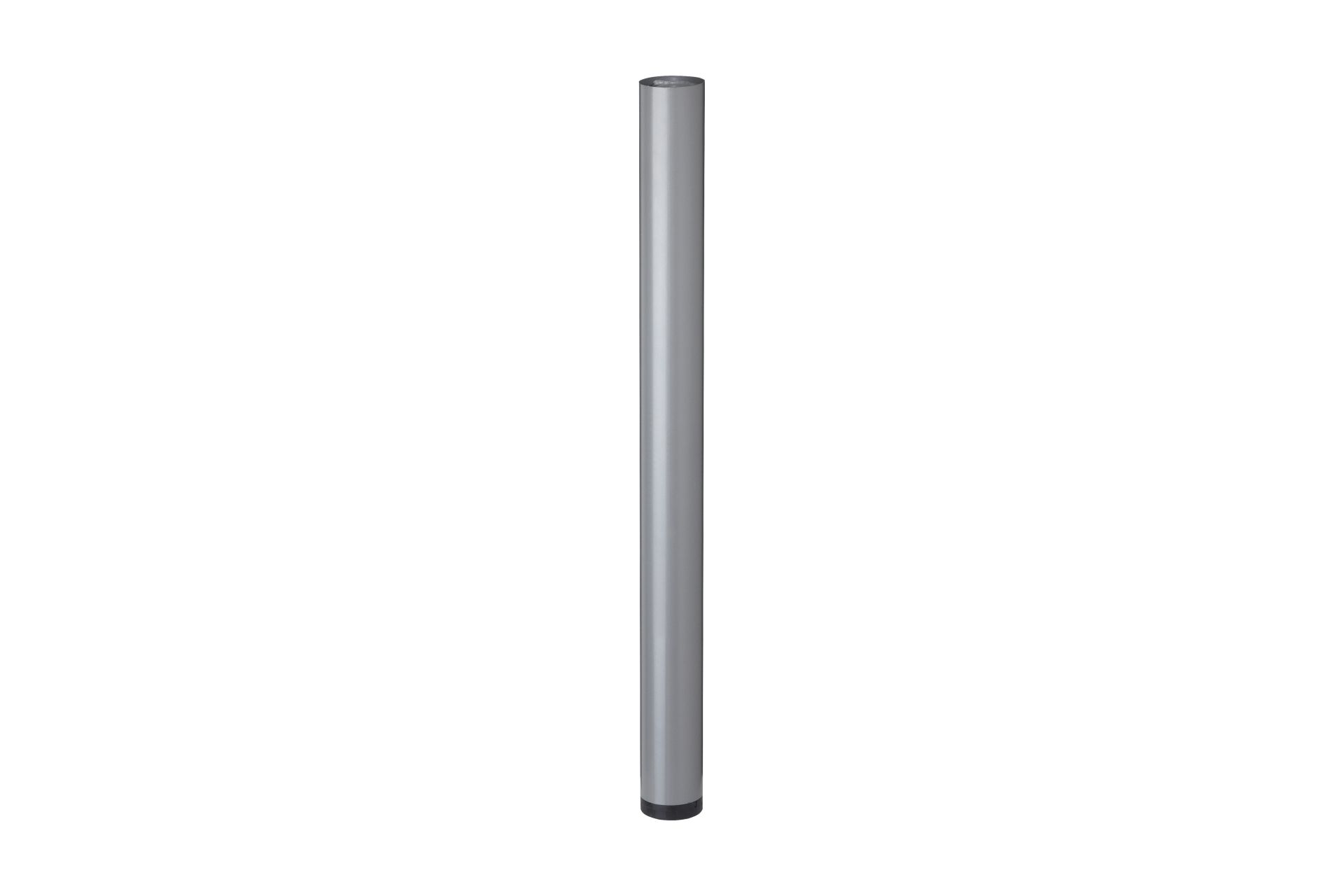 Dolle Möbelfuß Paso, silber, 710 x Ø 60 mm