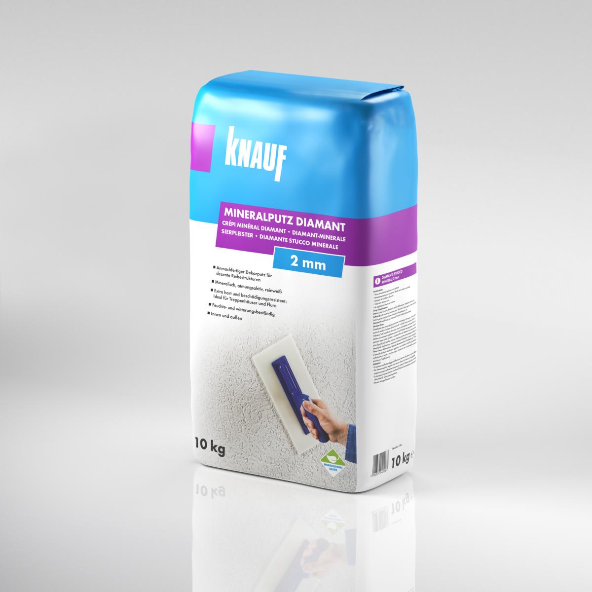 4006379040063_Mineralputz-Diamant-2mm-10-kg_Produkt_1 Knauf Mineral Diamantputz, 10 kg