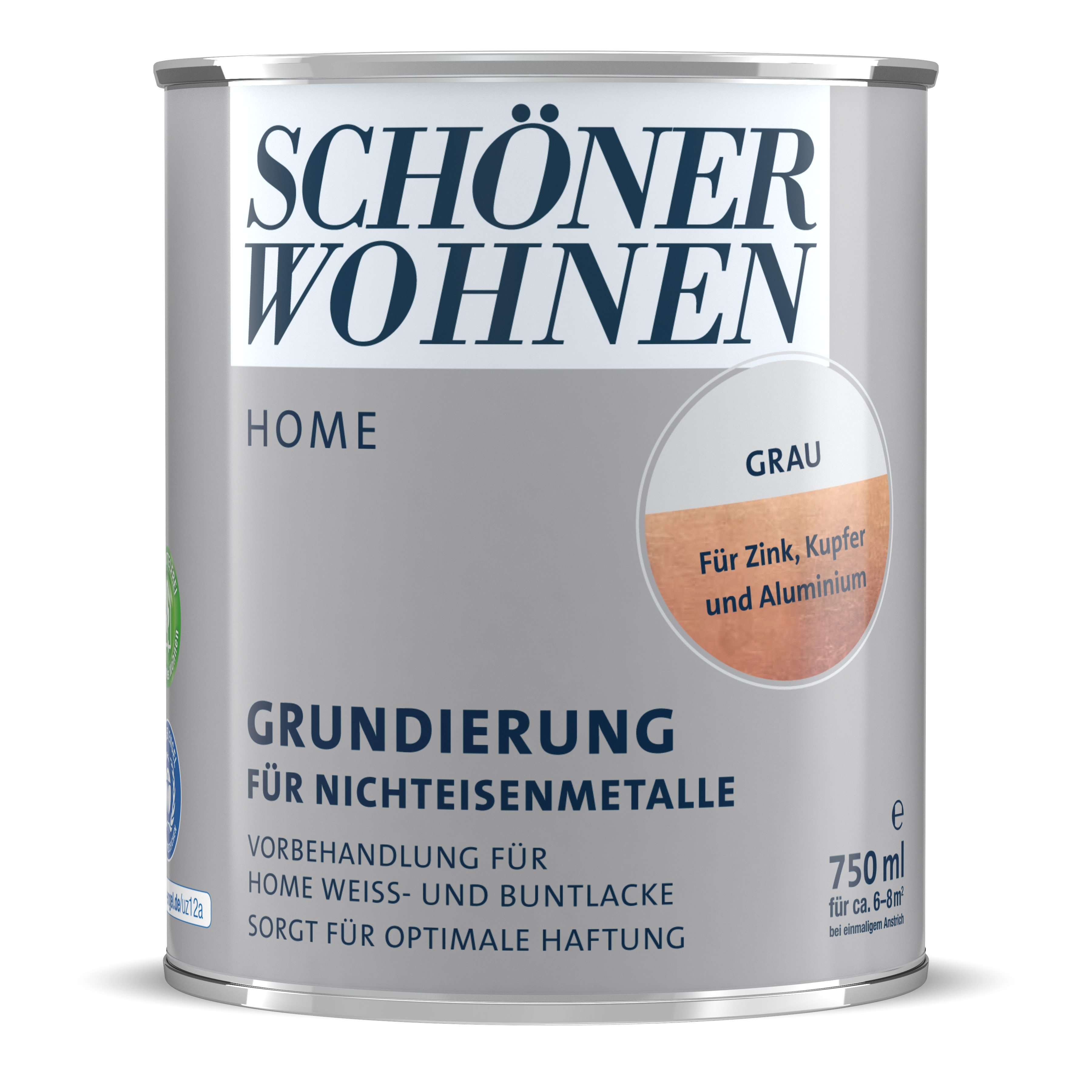 Schöner Wohnen Home Grundierung Nichteisenmetalle, grau