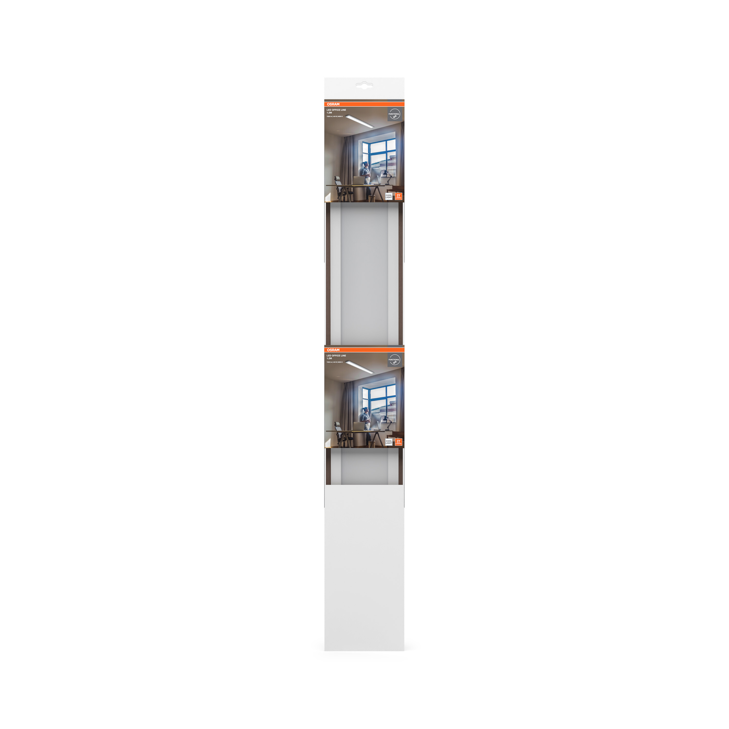 Osram Deckenleuchte "LED Office Line 1.2M" 48W, 4000K