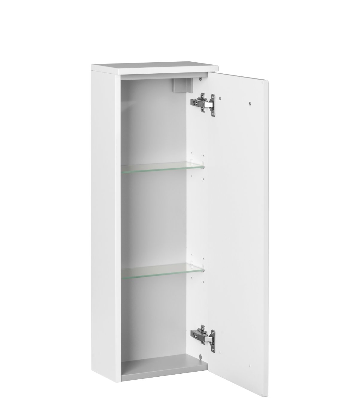 Fackelmann SBC Midischrank slim, 302 x 826 x 170 mm, weiß