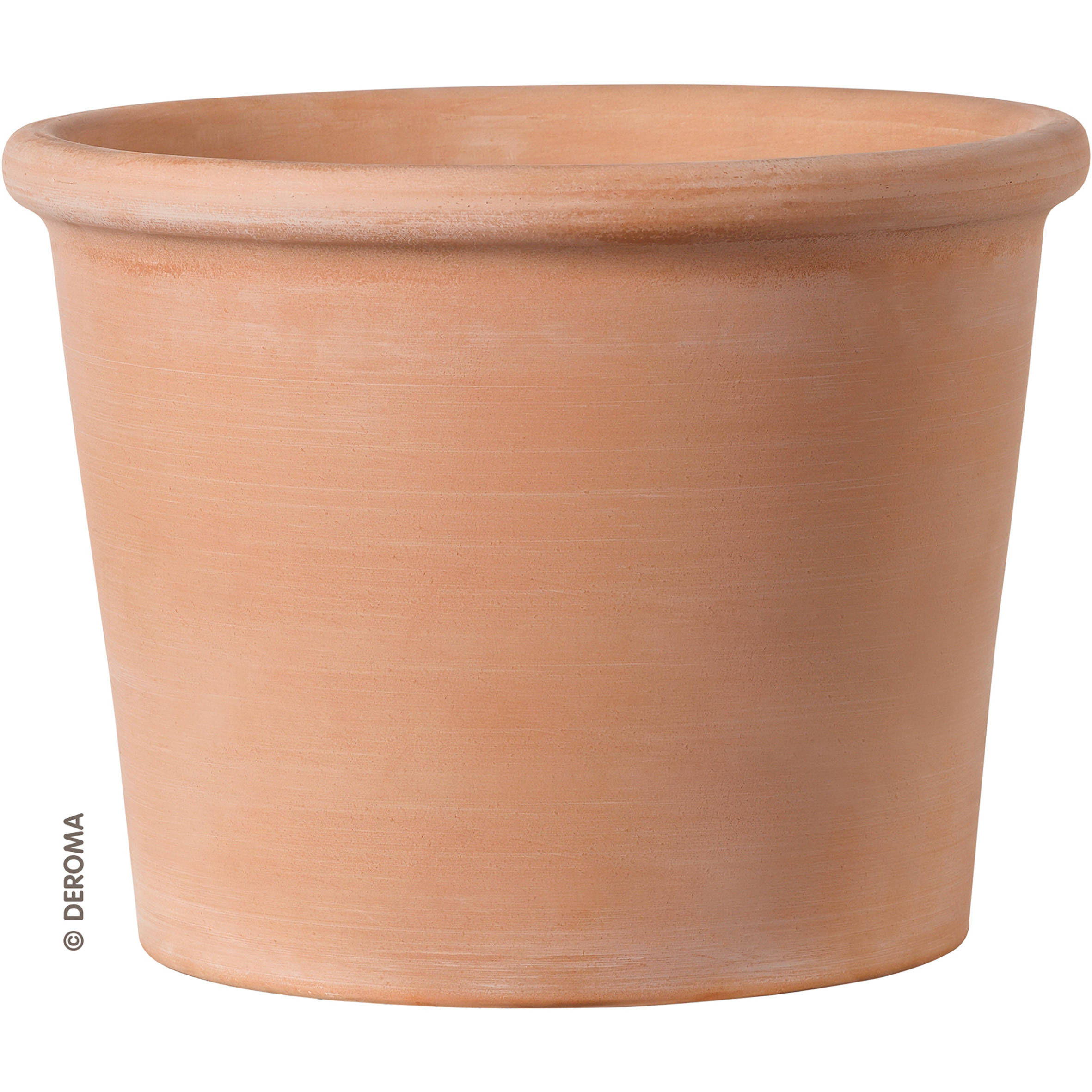 0726232204176 Pflanztopf Cilindro Bordato White Garden 18cm
