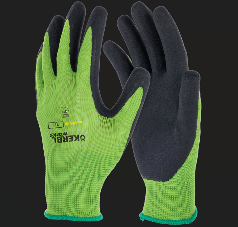 Keron Smooth Grip grün Gr.10/XL Latexschaumbeschichtung