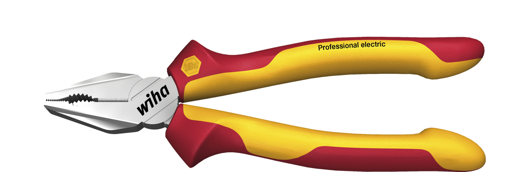 Wiha Kombizange Professional electric mit DynamicJoint® und OptiGrip, in Blister, 180 mm