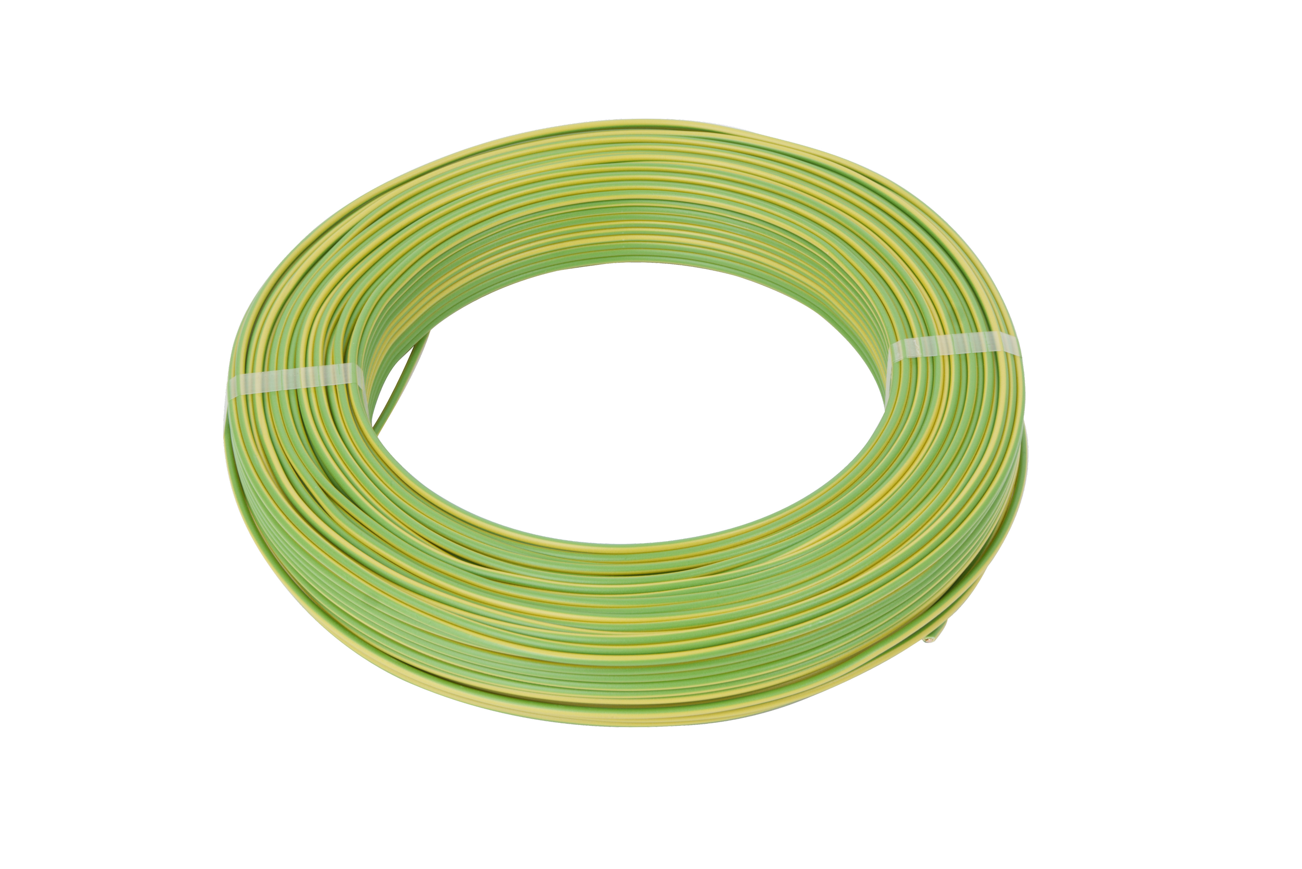 370445UzSOCVAOFnzWI ADERLEITUNG EINDR.H07V-U 1,5MM²,100M,GN