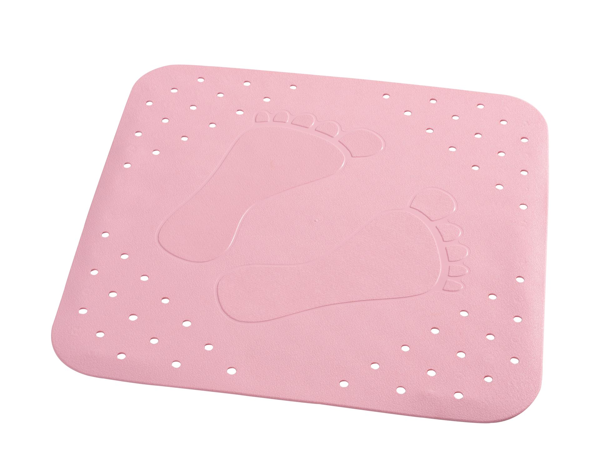 053434-1   DUSCHEINLAGE 54X54 CM PLATTFUß ROSÉ