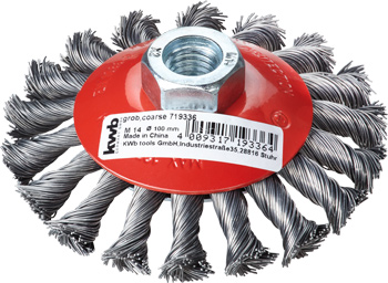 719336-100 Kwb Scheibenbürste, 100 mm