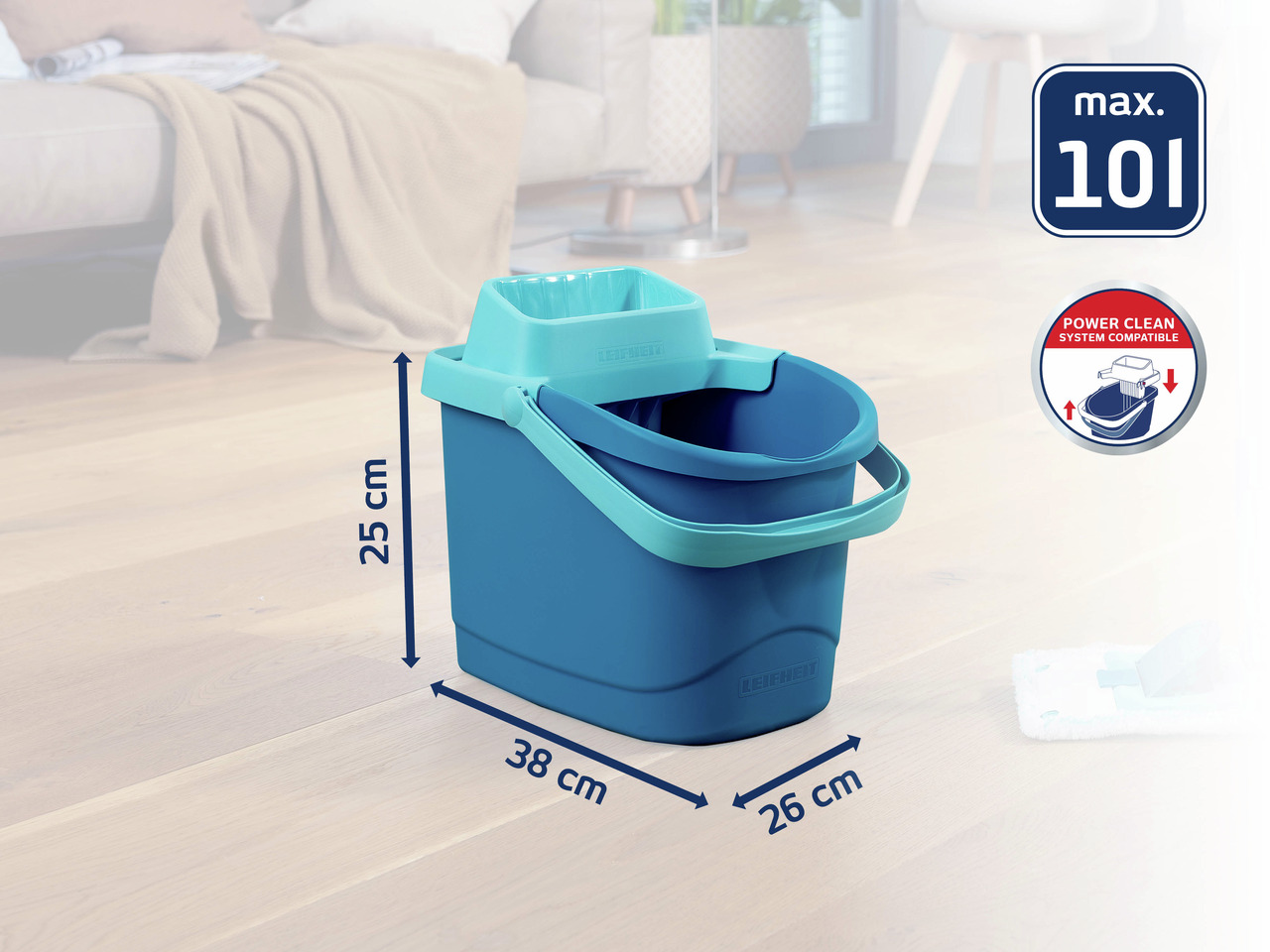 Leifheit Eimer Power Clean Leifheit Eimer Power Clean