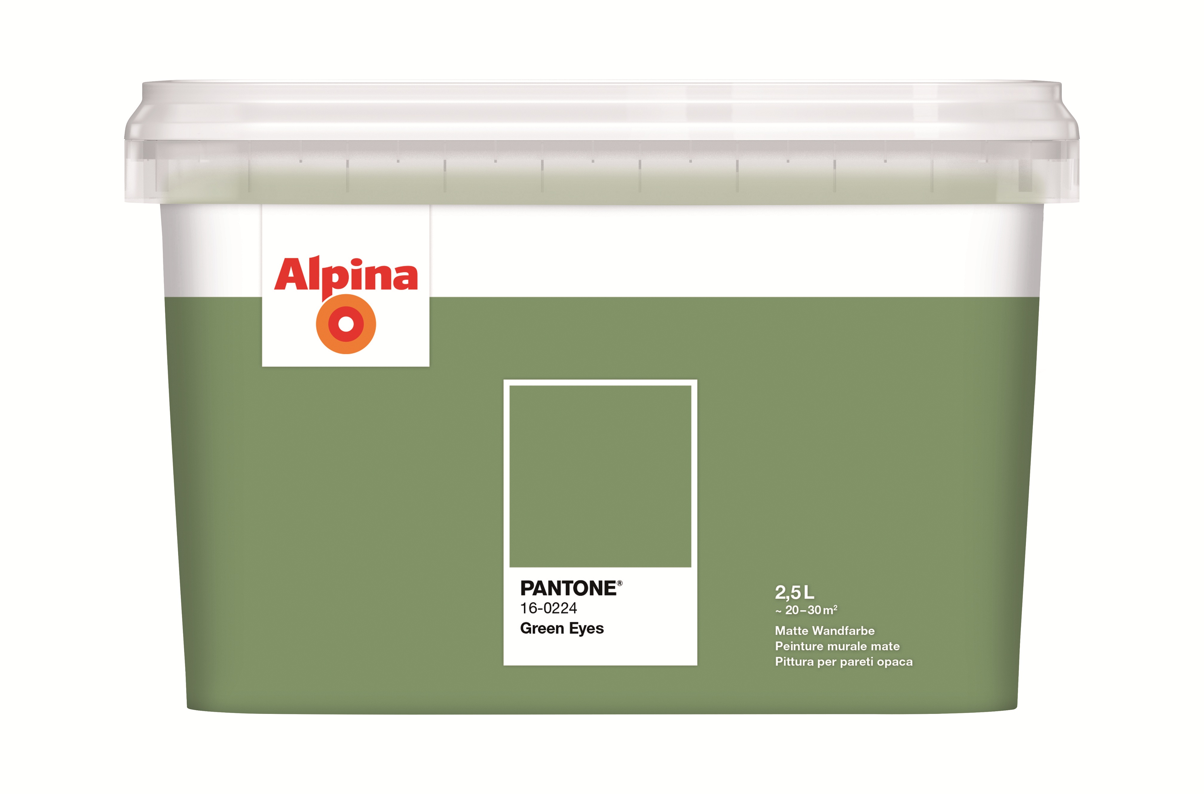 Alpina PANTONE® Green Eyes, 2,5 Liter