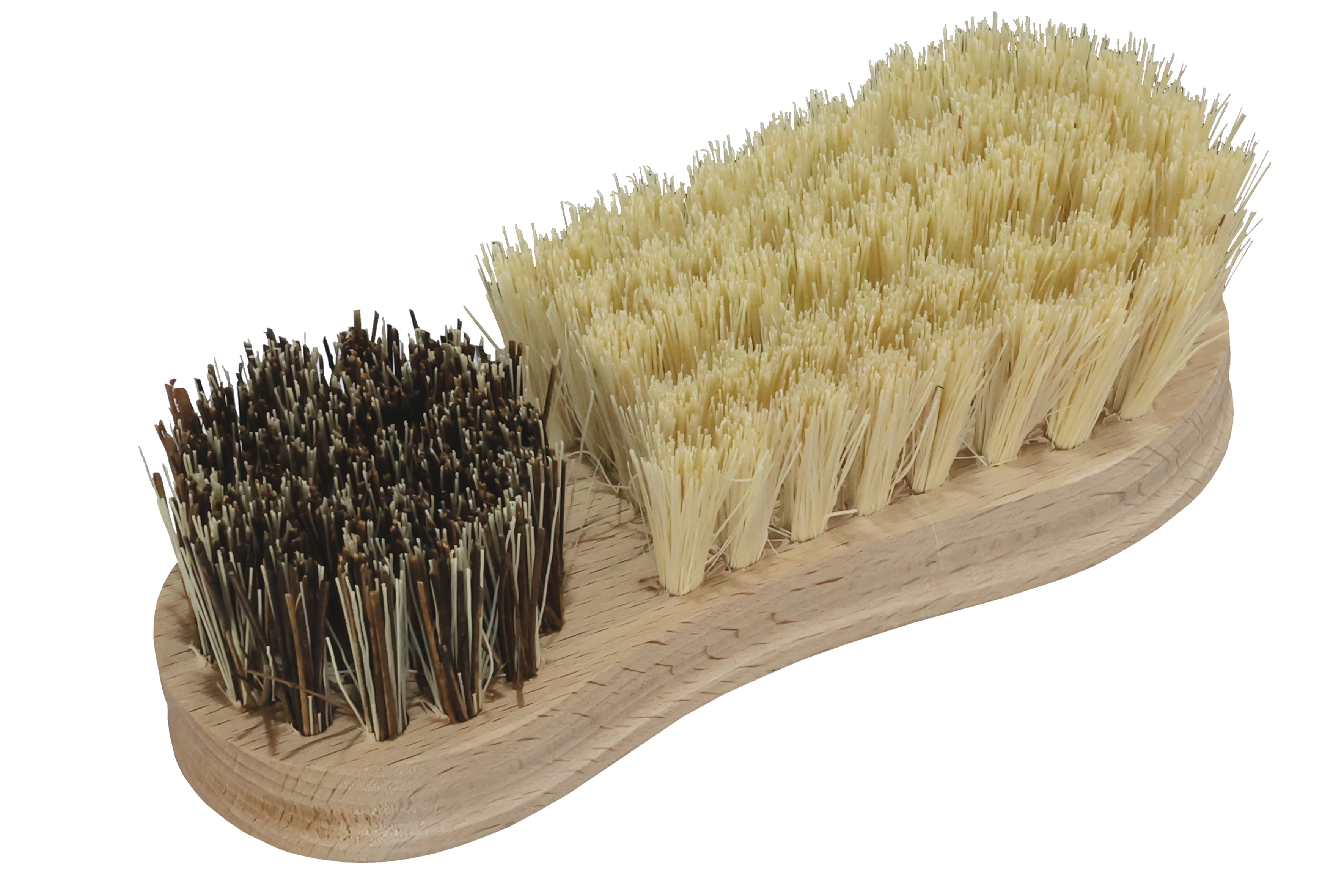 Bürstenmann Gemüsebürste FSC®-Holz roh Borstenmischung (L 23 cm)