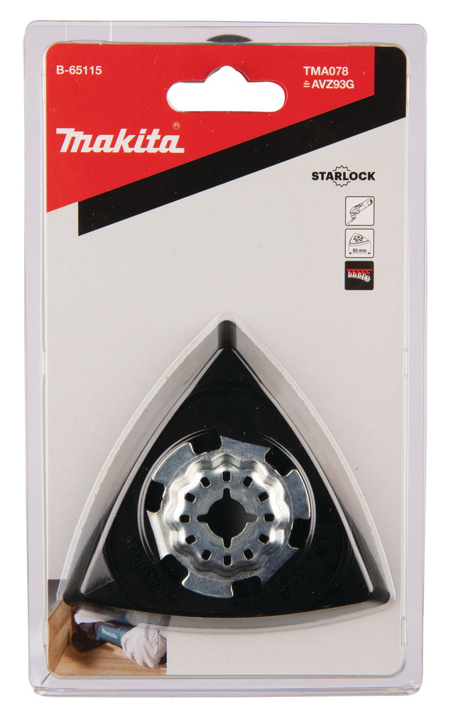 Makita Delta-Schleifplatte Klett TMA078
