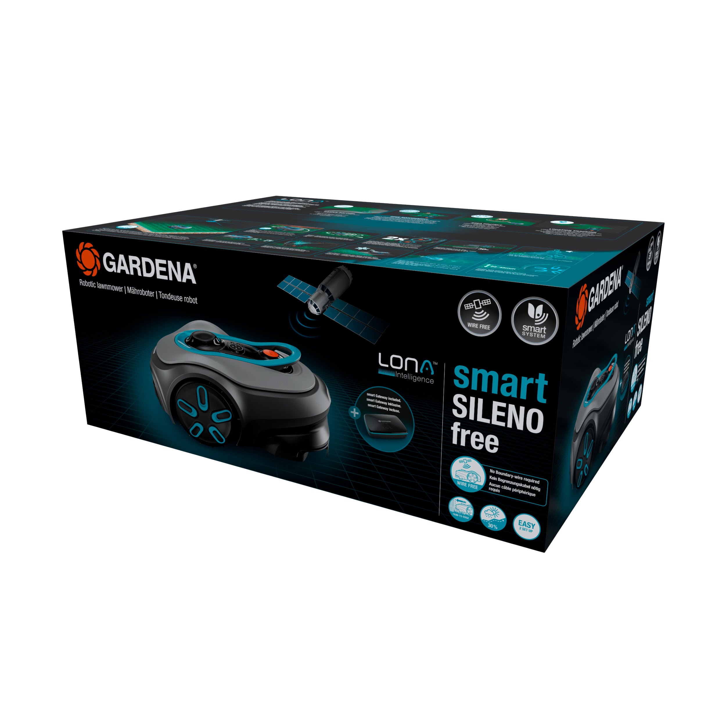 Gardena Mähroboter smart SILENO free 600 m² Set Gardena Mähroboter smart SILENO free 600 m² Set