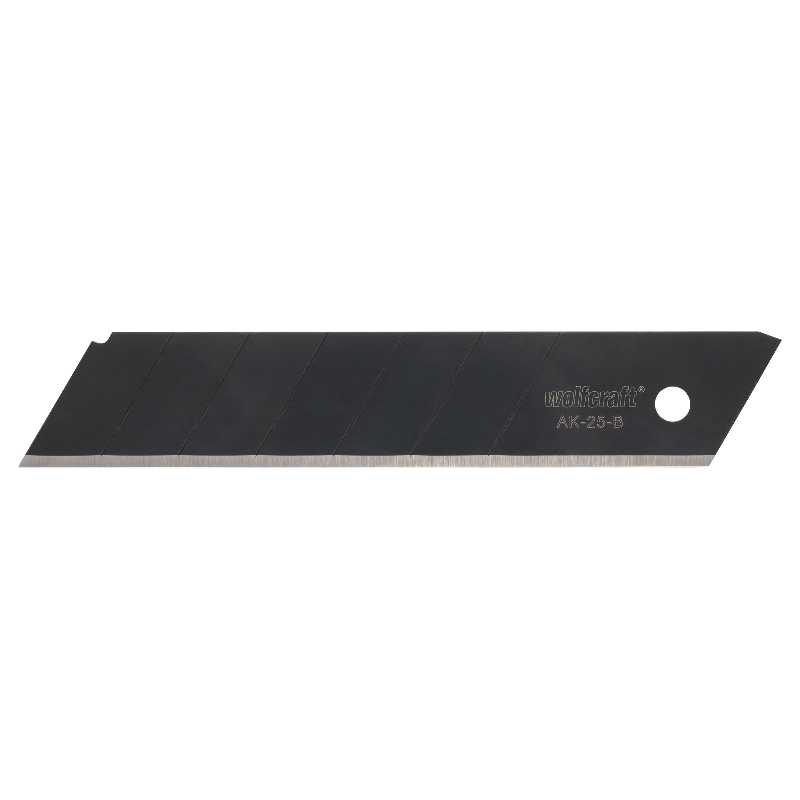 wolfcraft Abbrechklingen Pro-Sharp 25 mm, schwarz