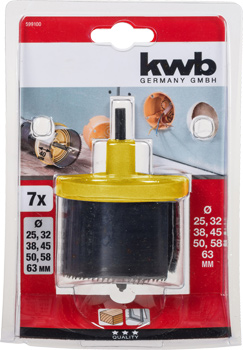 599100-300 Kwb Lochsäge 25 - 63 mm