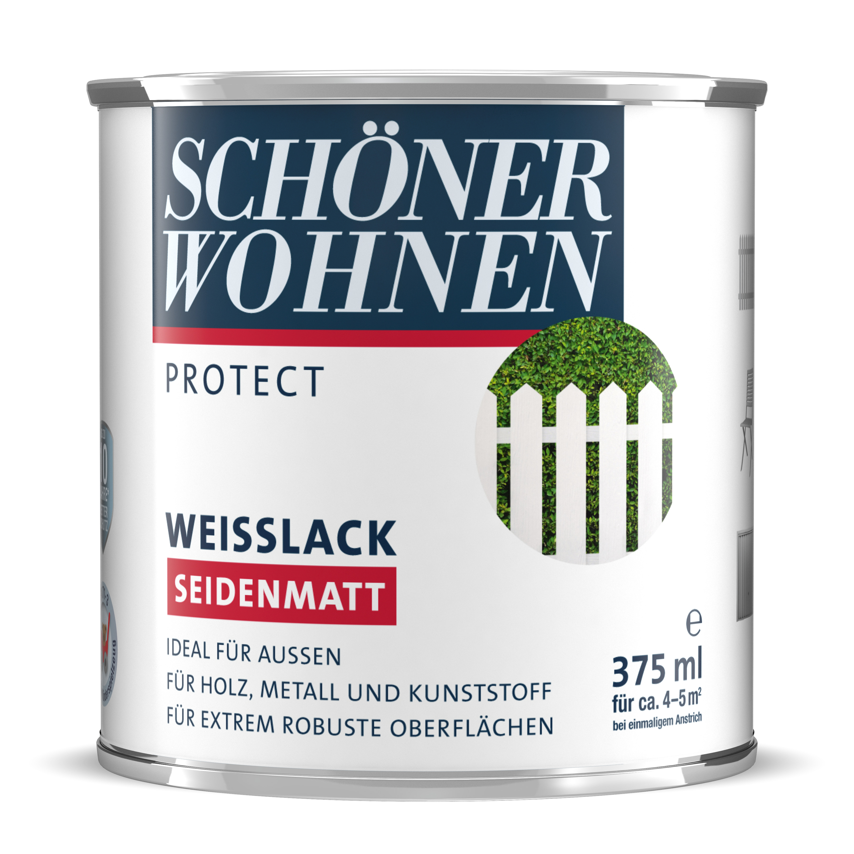 SW_2419-0375-0000 Schöner Wohnen Protect Weißlack, seidenmatt