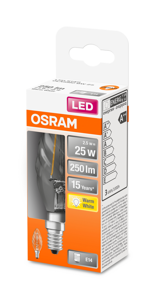 4058075436565_Packaging_image OSRAM LEUCHTMITTEL LED RETROFIT CLASSIC BW 25 CL 2.5 W/