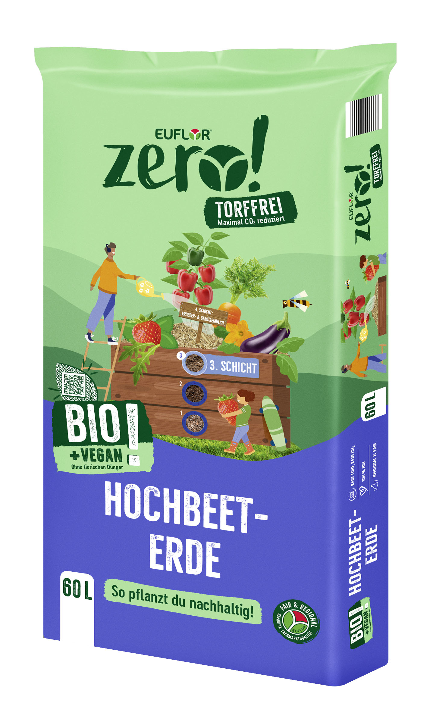 4008089016925_Zero_Hochbeeterde_60L_3DvLnrfoE72QOMh Euflor zero! Bio Hochbeeterde, 60 L