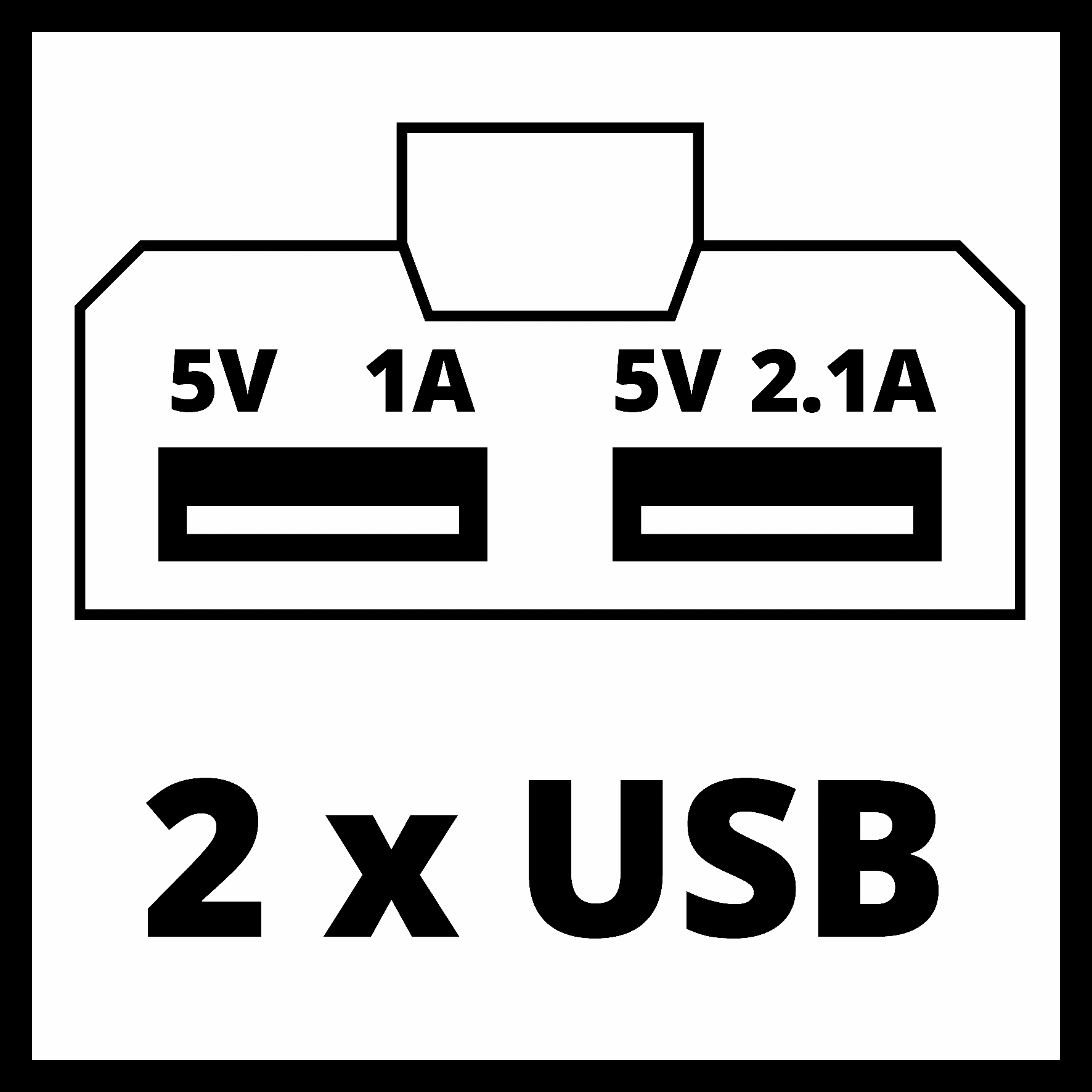 Einhell USB-Akku-Adapter TC-CP 18 Li USB-Solo