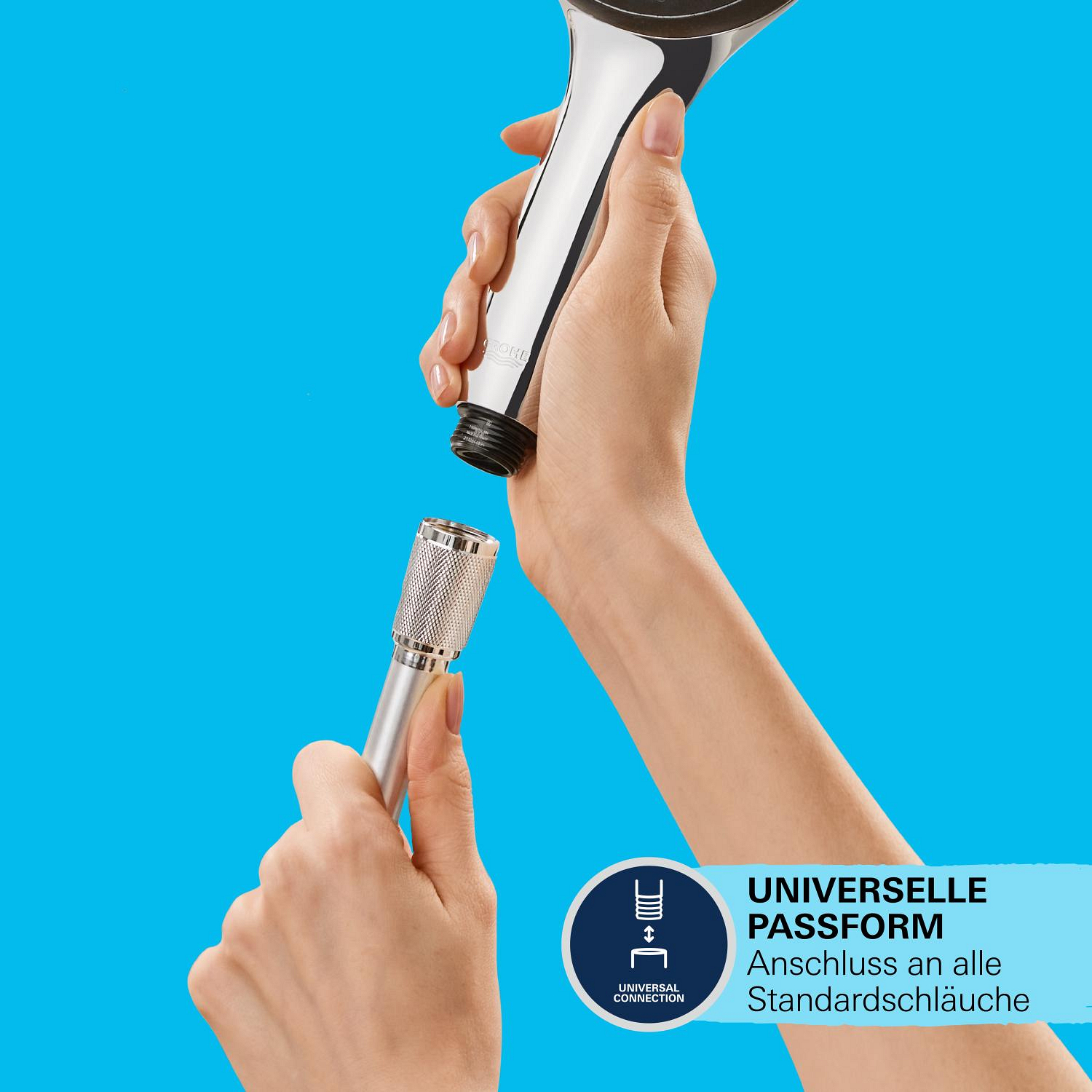 Grohe Vitalio Joy 110 Duo Handbrause 2 Strahlarten