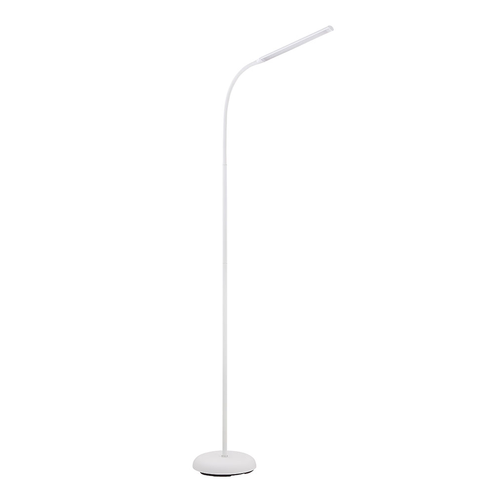 LED-Stehleuchte-mit-Touch-Weiss-Laroa-56013 Eglo Stehleuchte Laroa, 4,5W, weiß