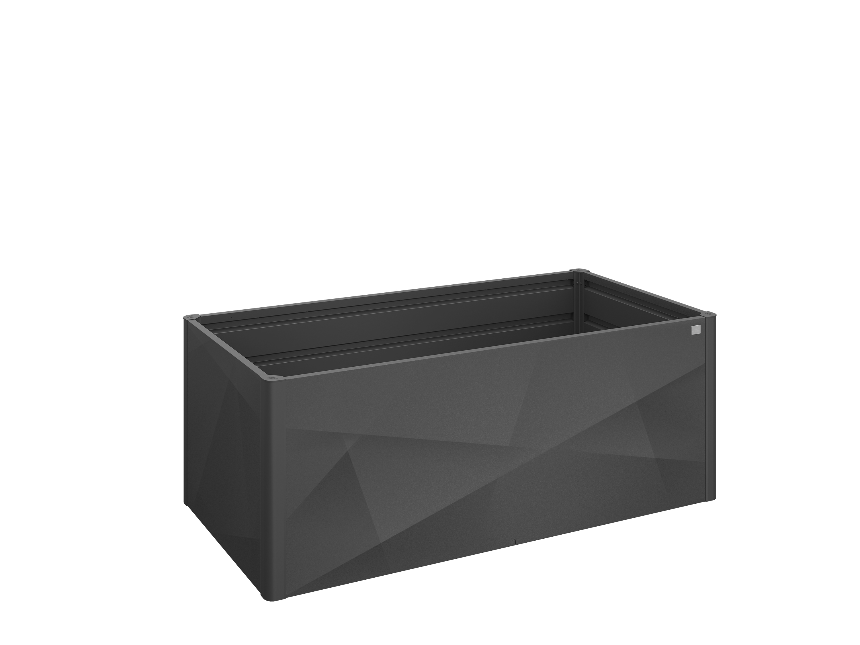 Biohort Hochbeet 2 x 1 x-design, dunkelgrau-metallic