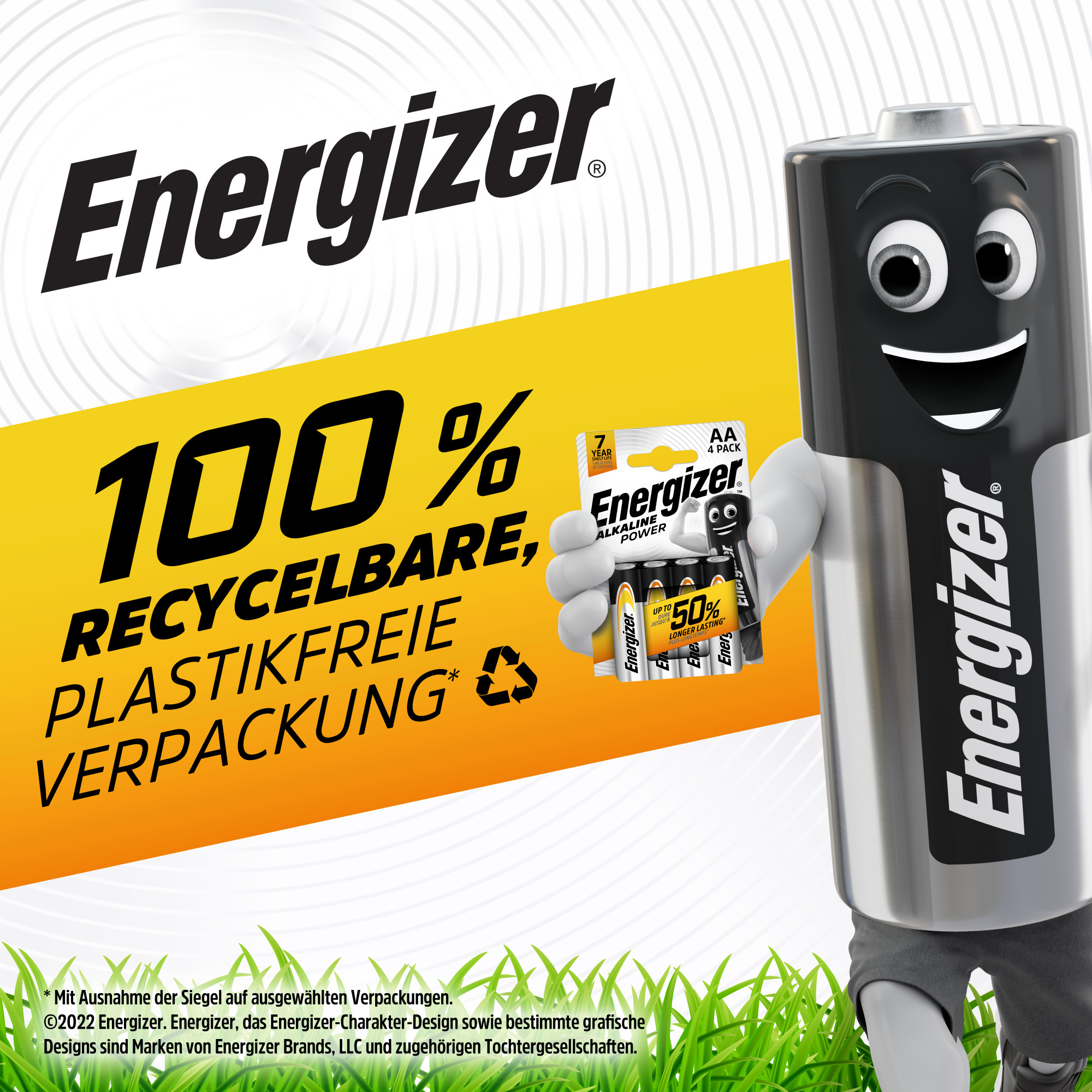 Energizer Alkaline Power Paper Pack Micro (AAA), 16 Stück