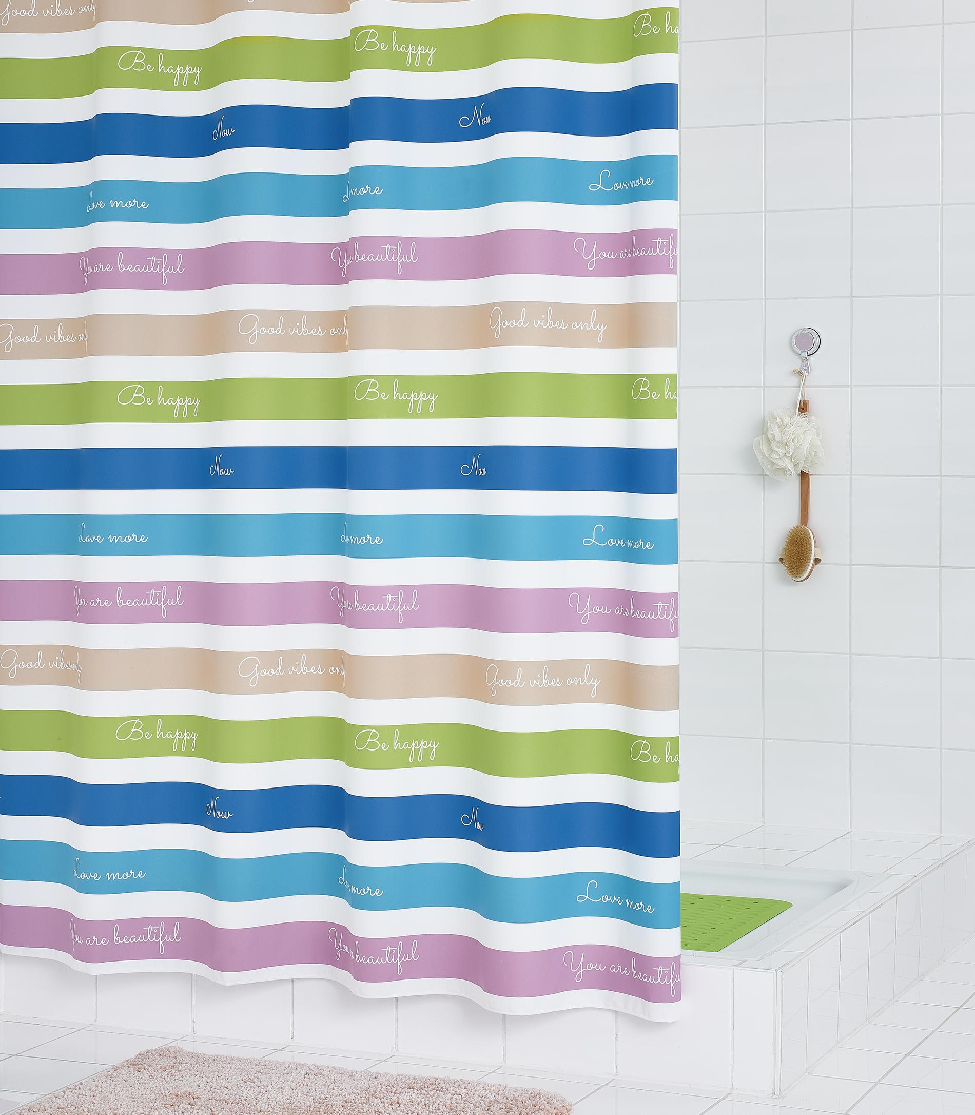 737203-2   DUSCHVORHANG FOLIE 180X200 CM MOTIVA